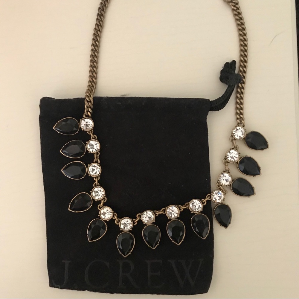 Black J.crew Statement Necklace